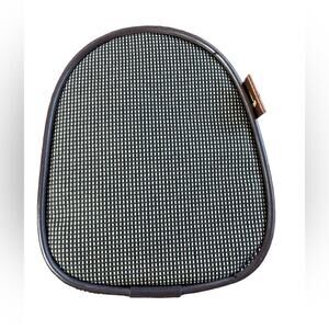 EMIRATES Brown Nylon Small Travel Pouch Accessory Case Bag